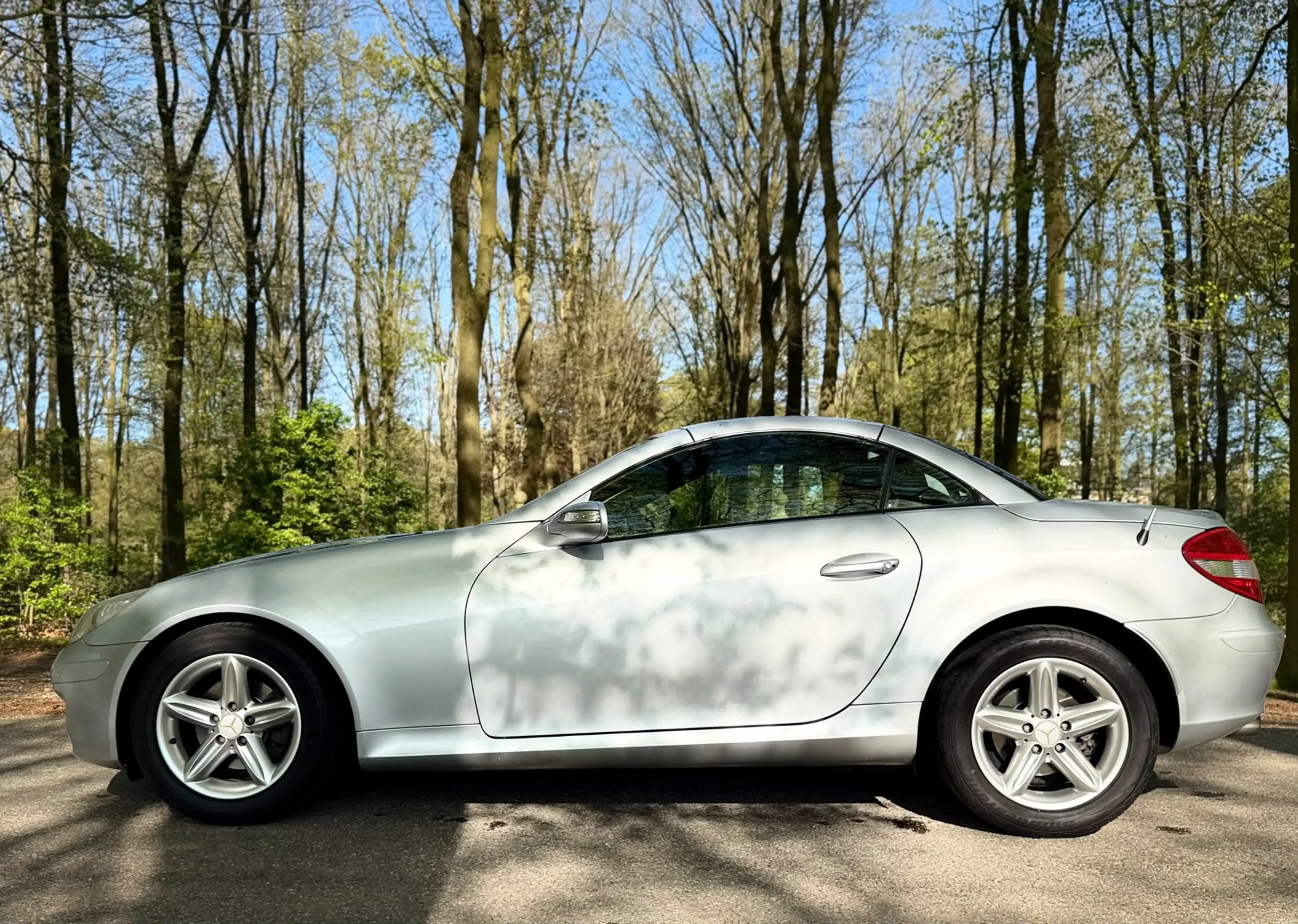 Mercedes-Benz SLK Kompr Roadster AUT 2006 Grijs — photo 4