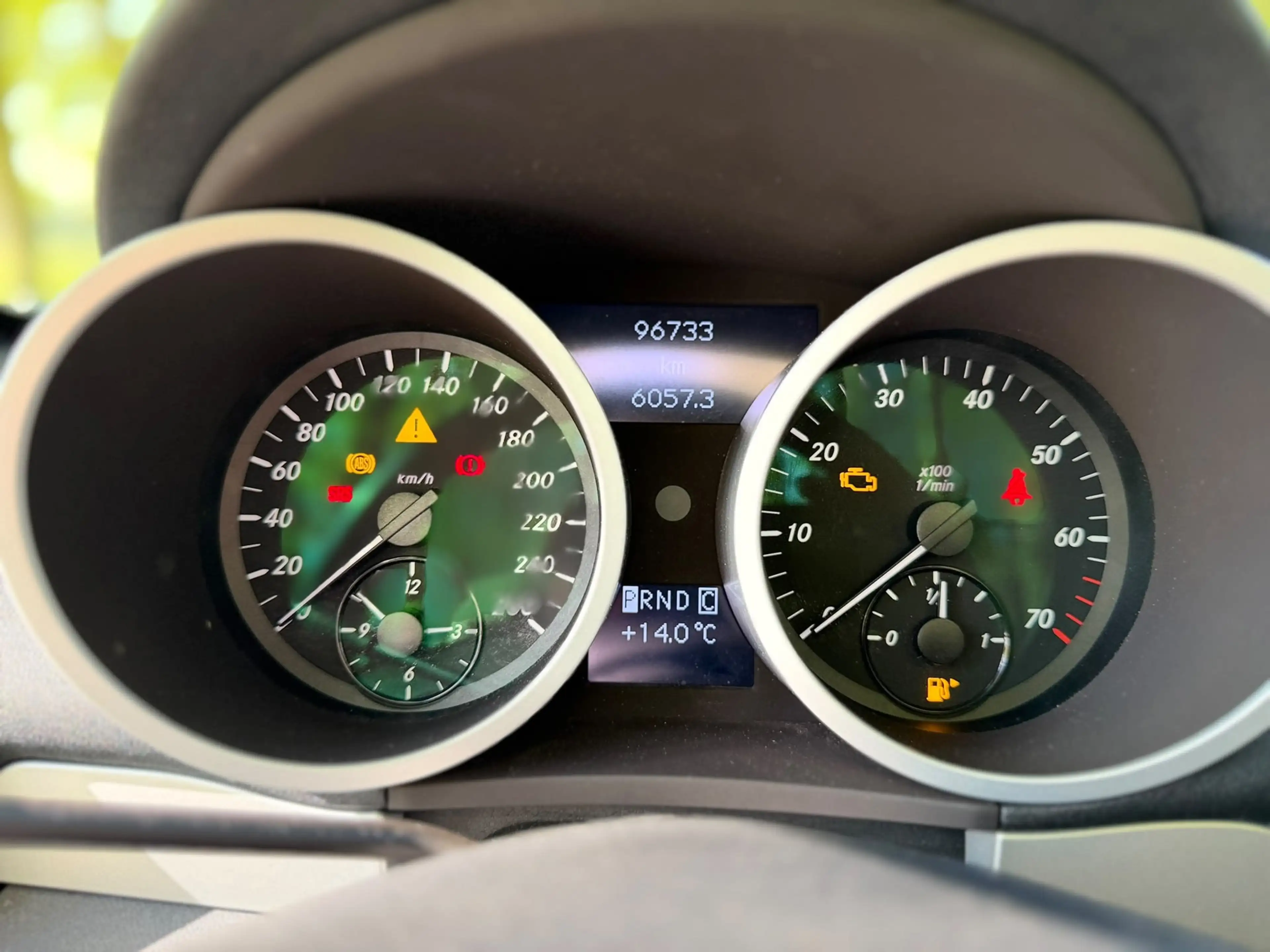 Mercedes-Benz SLK Kompr Roadster AUT 2006 Grijs — photo 12