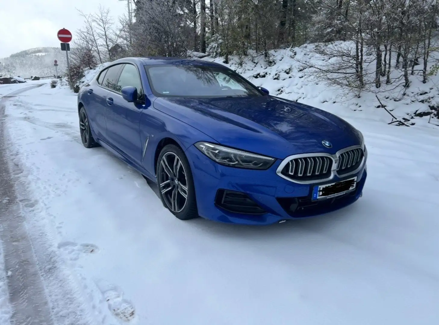 BMW 840 840d xDrive GC,M Sport, Facelift, Voll Ausstattung Blau - 1