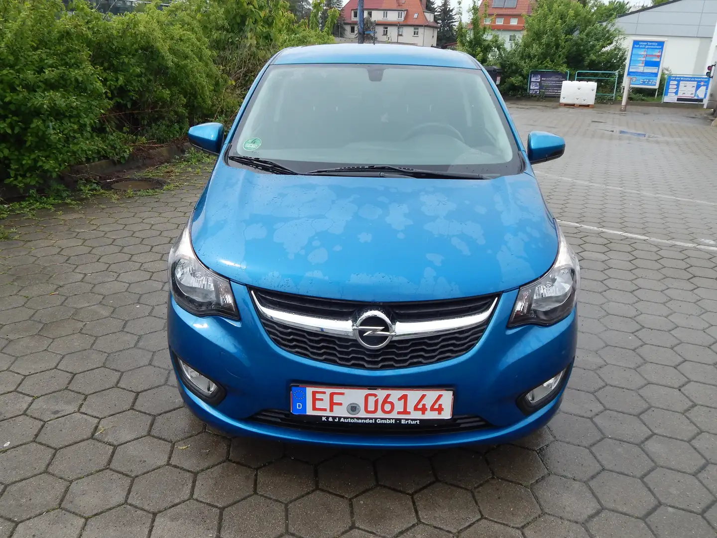 Opel Karl 120 Jahre*AUS OPAS GARAGE*15000 TKM*KLIMA*LM*SITZH Modrá - 2