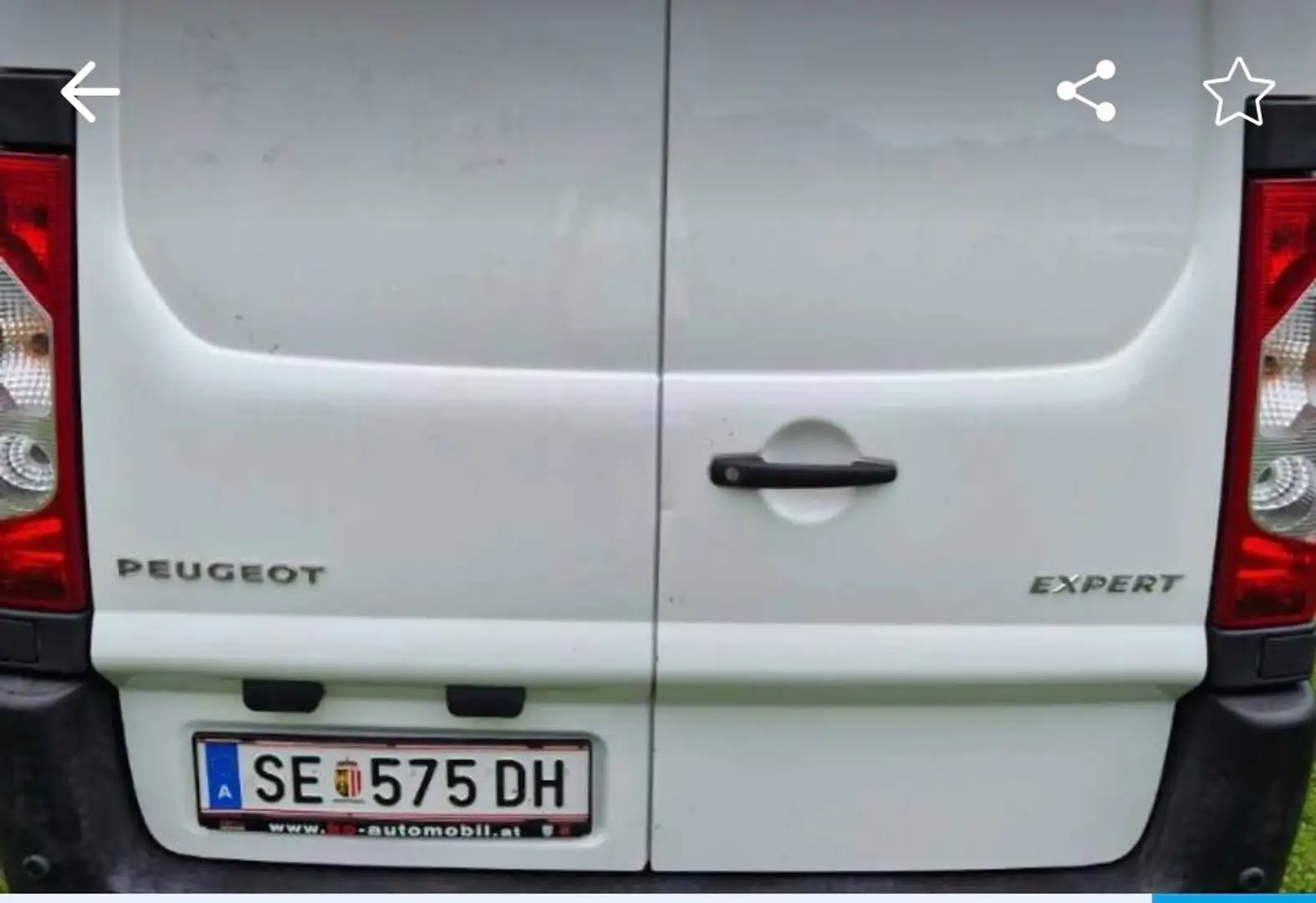 Peugeot Expert Expert Kasten L1H1 1,6 HDi 90 FAP Weiß - 2