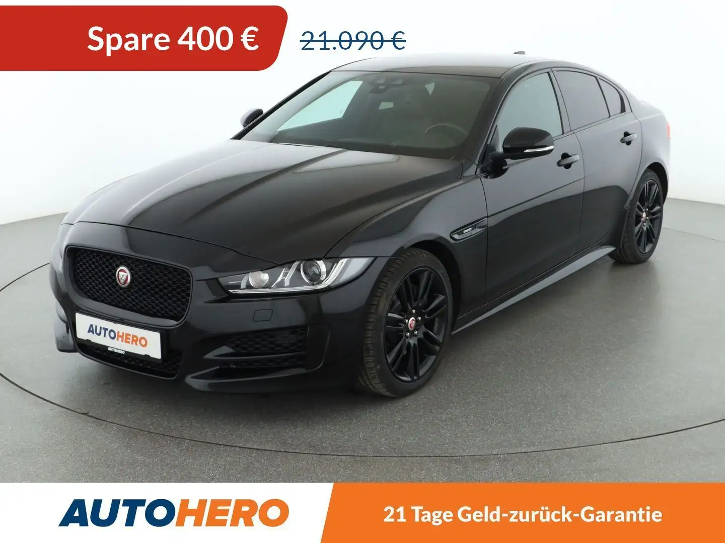 Jaguar XE 20d R-Sport Aut.*NAVI*CAM*XENON*PDC*SHZ*TEMPO* Schwarz - 1