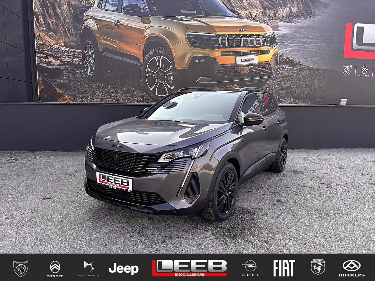 Peugeot 3008 BlueHDi 130 S&S EAT8 GT inkl. Black Pack Grau - 1