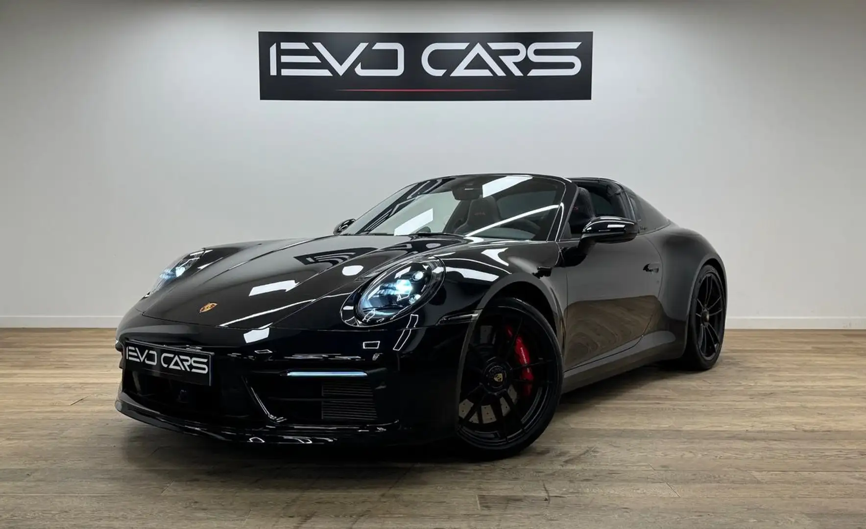 Porsche 992 992 Targa 4 GTS 3.0 480 ch / Chrono / PASM / PDLS / BOSE / PSE / accès confort Zwart - 1