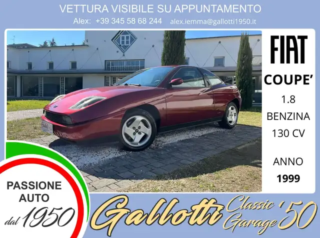 Fiat Coupe 1.8 16v benzina 130 CV