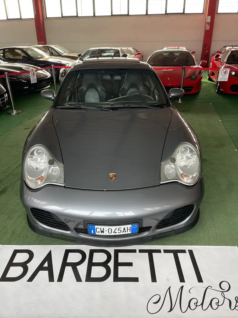 Porsche 911 996 3.6 Turbo Manuale Book Service PERMUTE RATE Grigio - 2