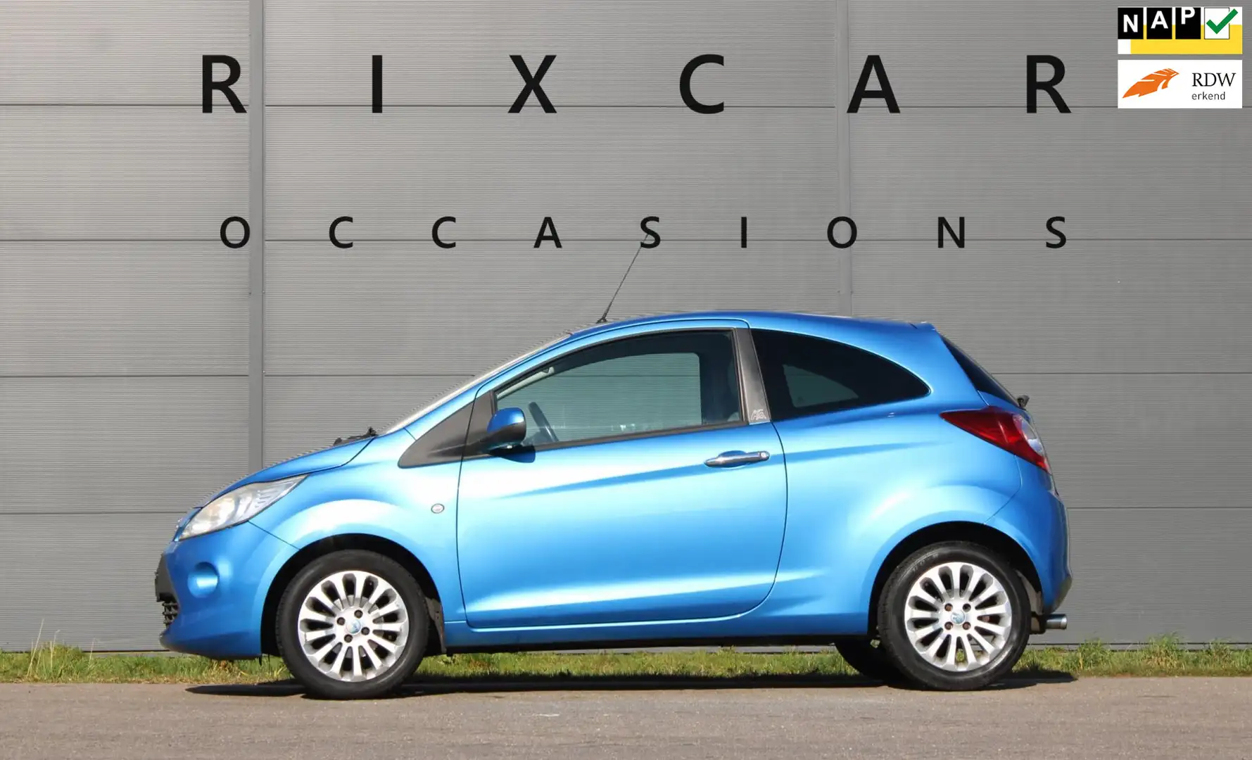 Ford Ka/Ka+ 1.2 Titanium X Airco Bleu - 1