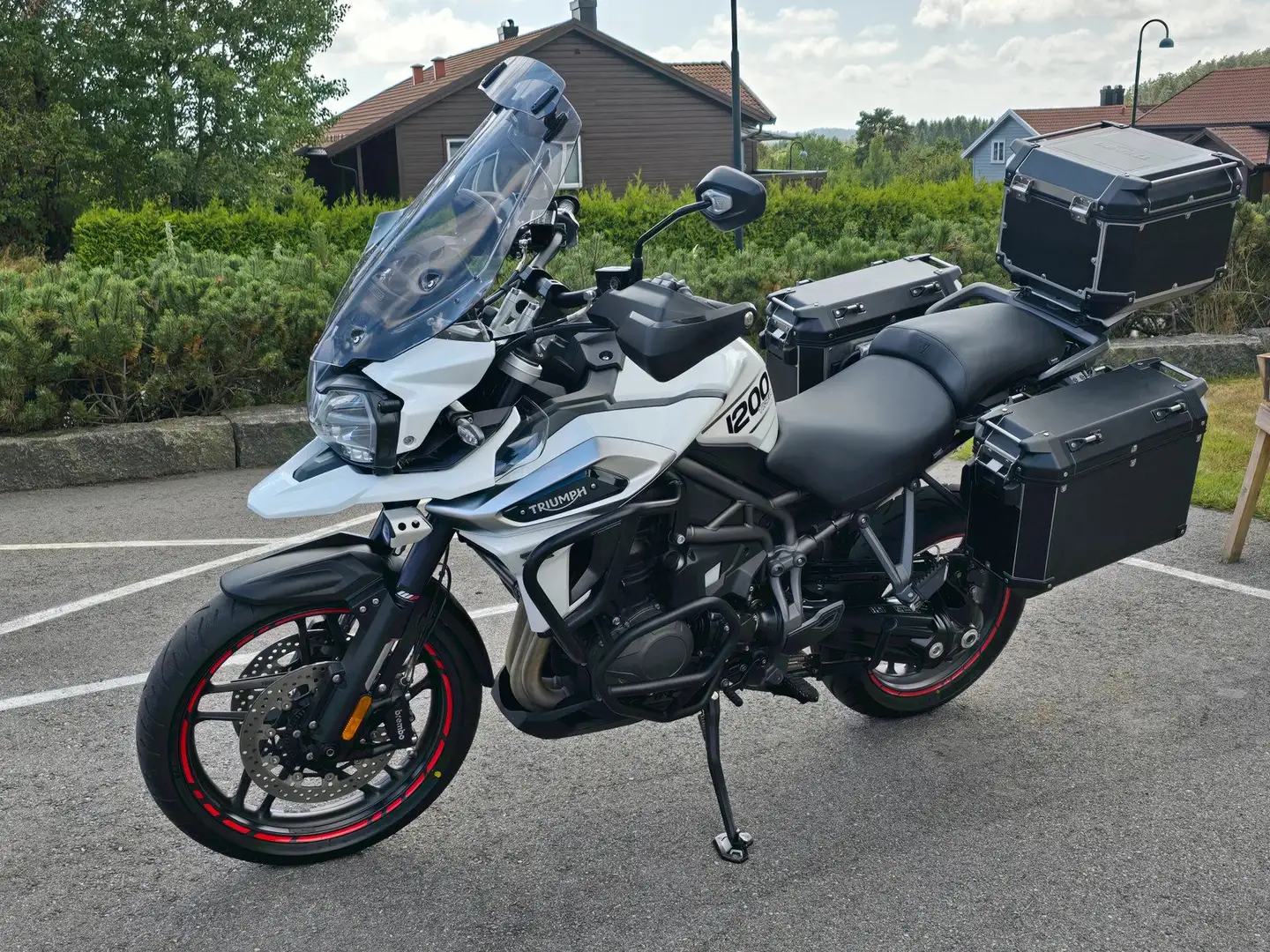 Triumph Tiger 1200 XRT Adventure Blanc - 1