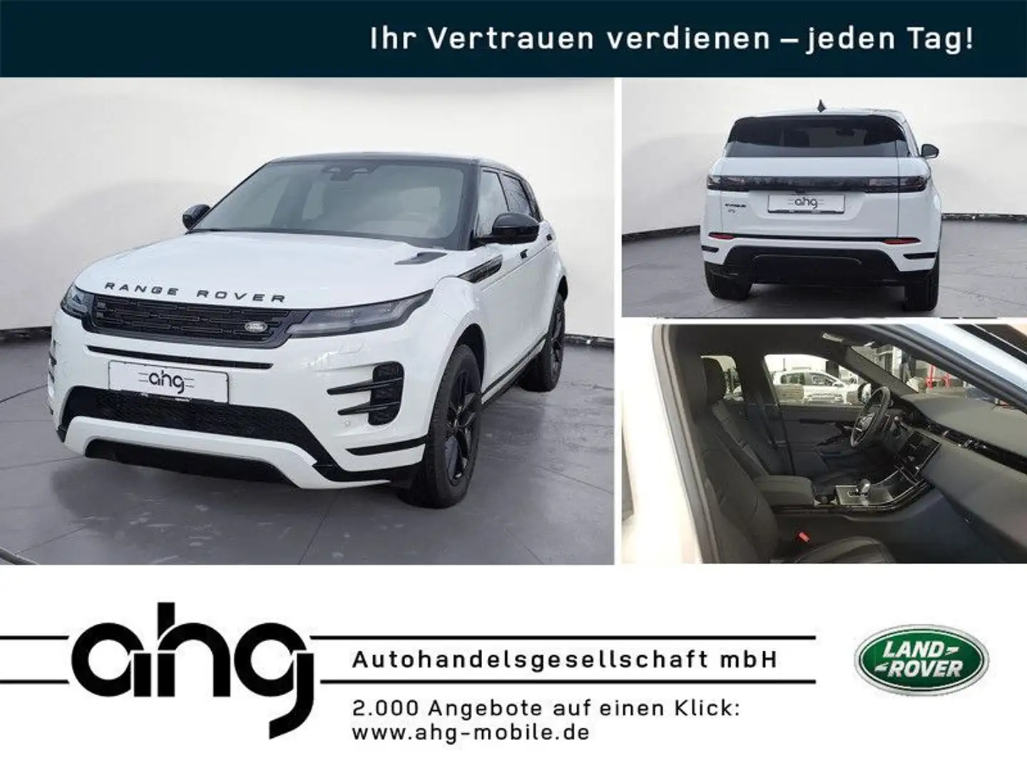 Land Rover Range Rover Evoque D165 Dynamic SE Winterpaket v Weiß - 1