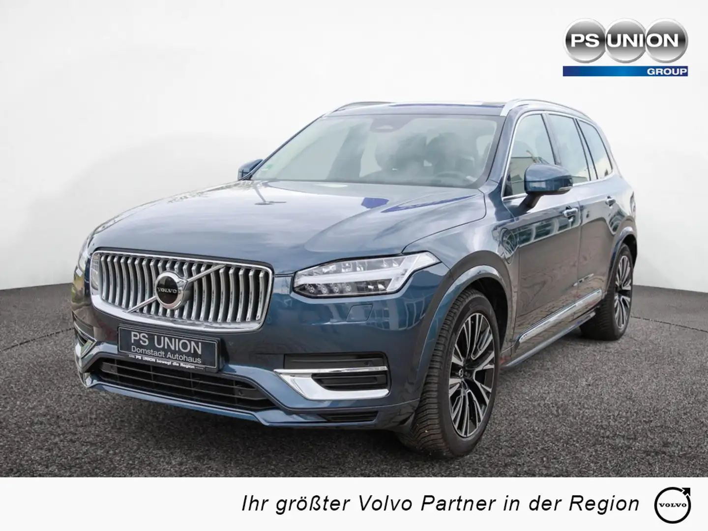 Volvo XC90 2.0 Ultimate Bright Recharge PHEV AWD Blau - 1