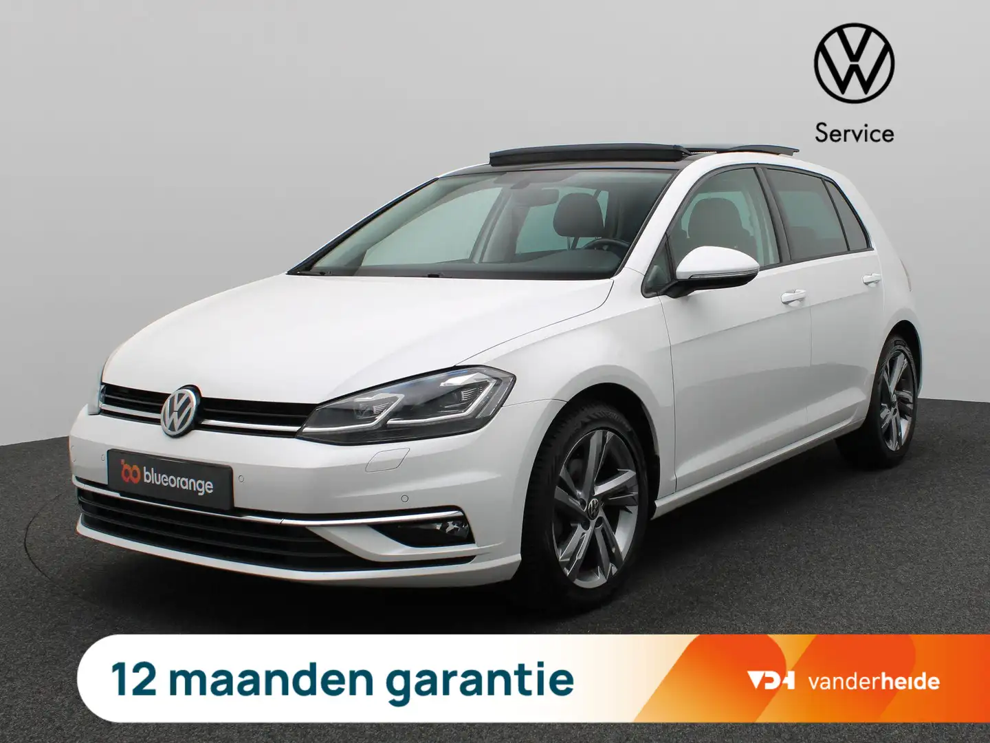 Volkswagen Golf 1.4 TSI Highline 125PK DSG Pano-Schuifdak, Keyless Wit - 1