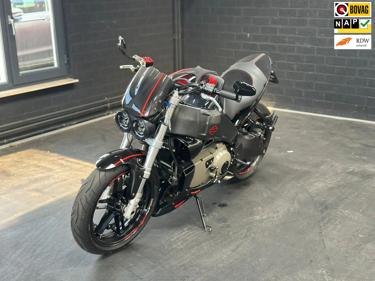 Buell Tour XB12S Lightning | Topstaat | Custom | Carbon Zwart - 1