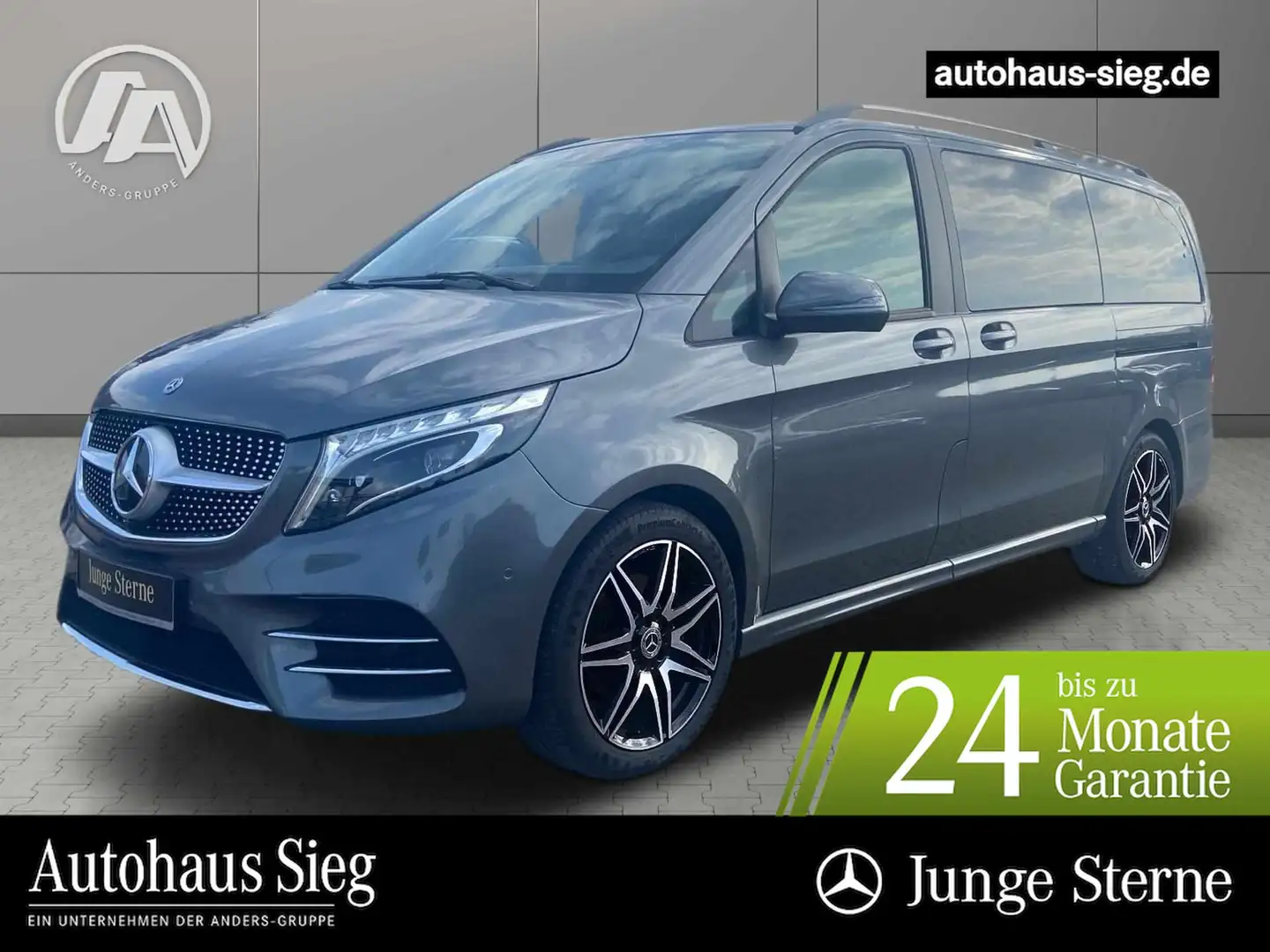 Mercedes-Benz V 250 AMG Line AHK*Distro*Navi*LED*MBUX* Grijs - 1
