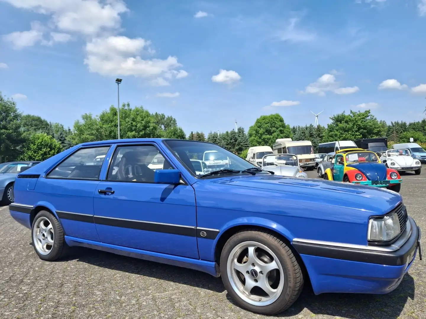 Audi Coupe C4 GT/H-Zulassung/Zustandsnote 2 Синій - 2