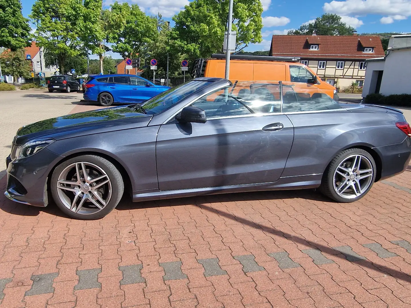 Mercedes-Benz E 350 E 350 (BlueTEC) d Cabrio 9G-TRONIC Gris - 1