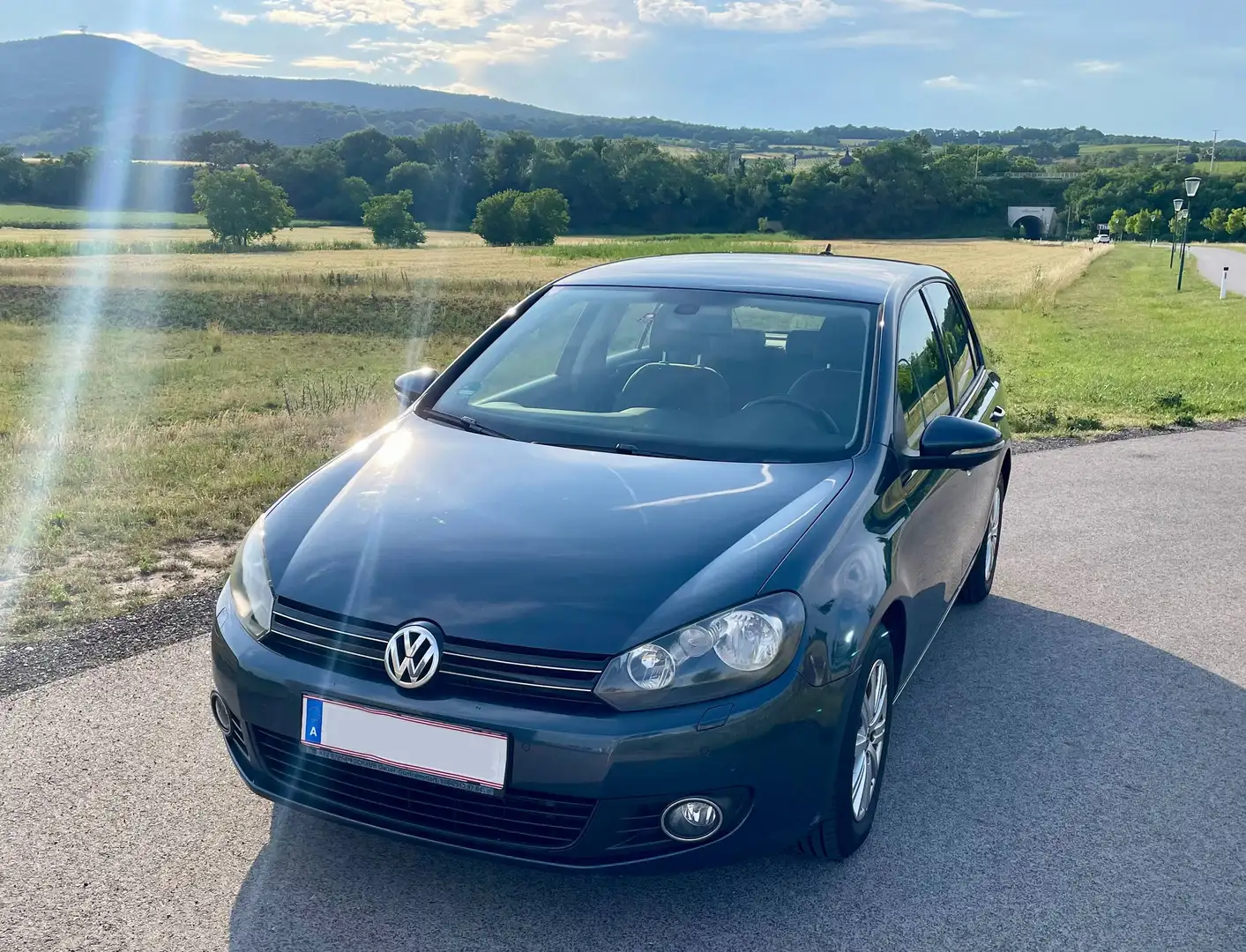 Volkswagen Golf Golf Rabbit 2012 BMT 1,6 TDI DPF Rabbit 2012 Blau - 1