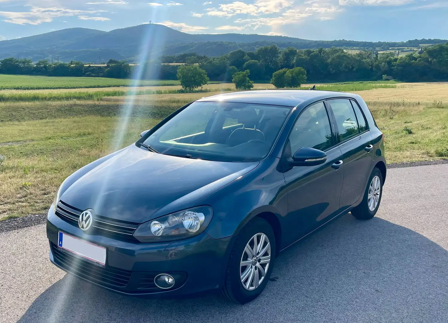Volkswagen Golf Golf Rabbit 2012 BMT 1,6 TDI DPF Rabbit 2012 Blau - 2