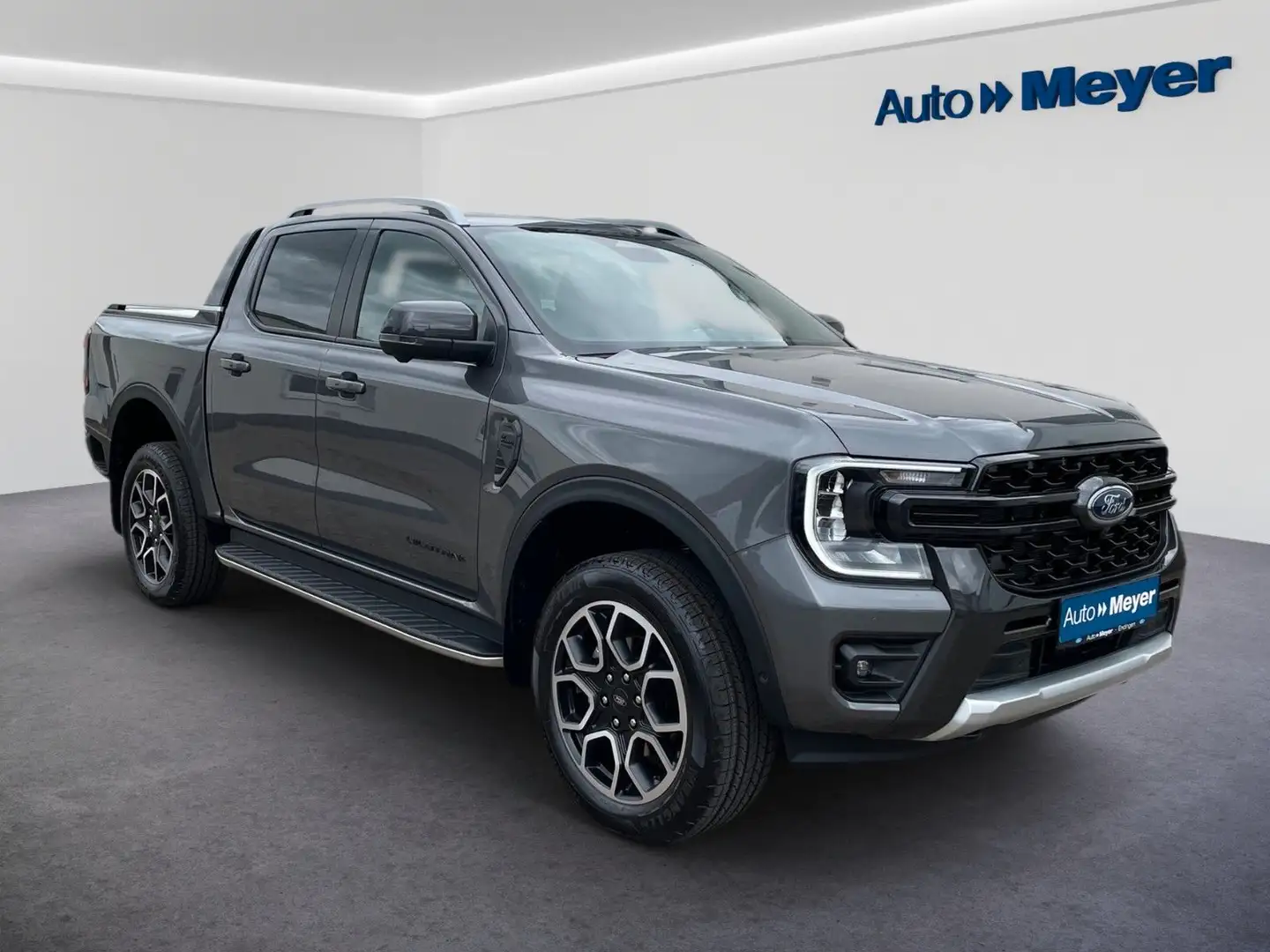 Ford Ranger 2.0 EcoBlue Aut. 205 e-4WD Doka WILDTRAK Grau - 2