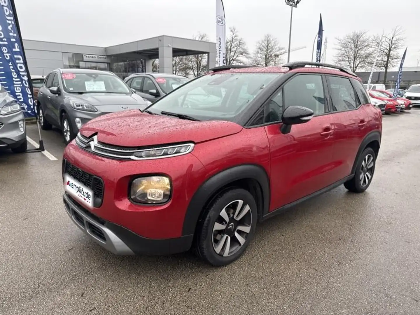 Citroen C3 Aircross BlueHDi 110ch S\u0026S Shine Business Rouge - 1