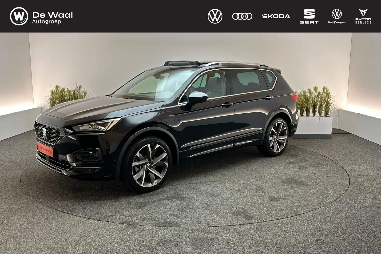 SEAT Tarraco 1.4 TSI 245pk DSG e-Hybrid PHEV FR | Panoramadak, Negro - 1