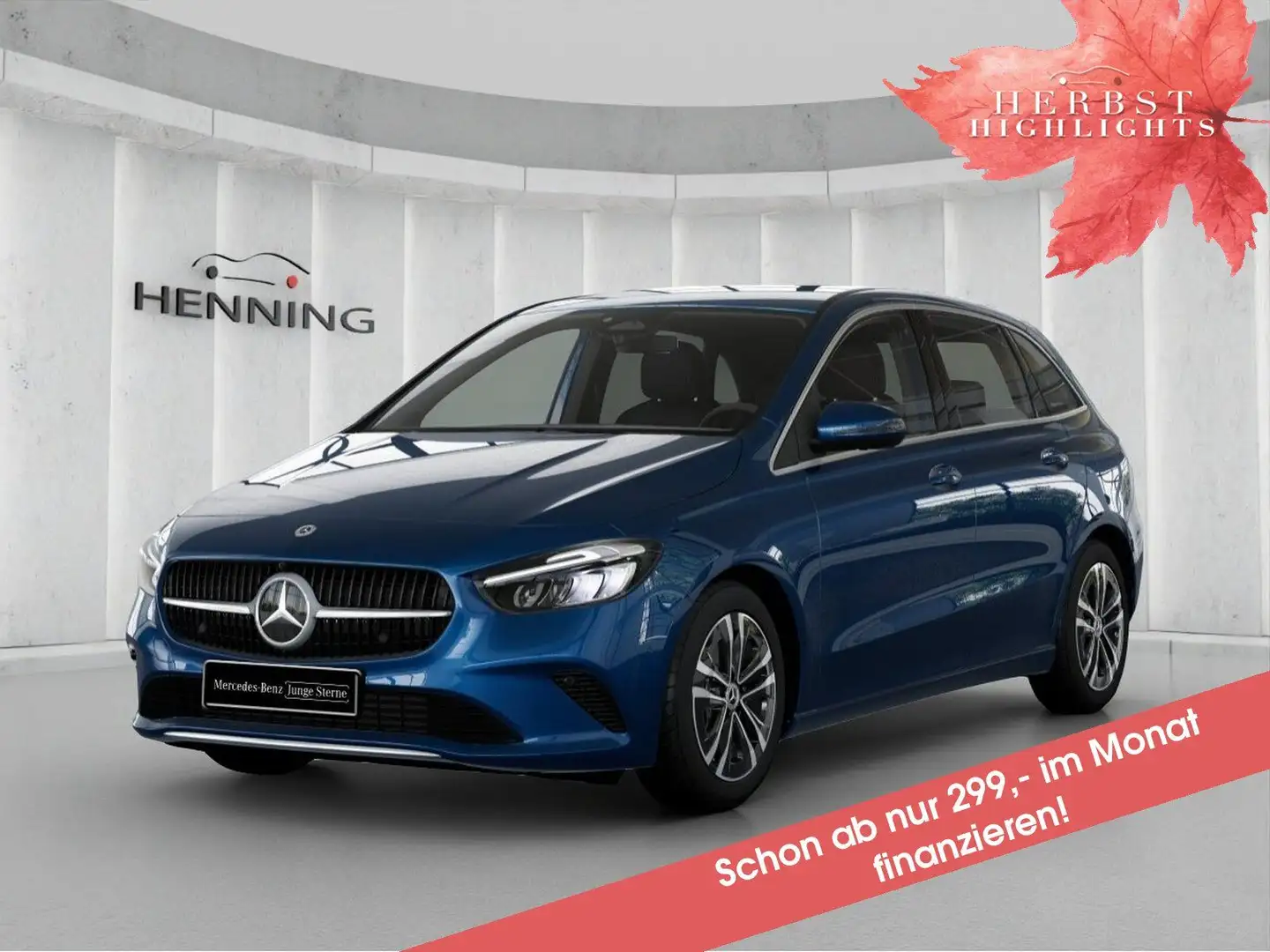 Mercedes-Benz B 200 Progressive Kamera Standheizung Wide LED Noir - 1