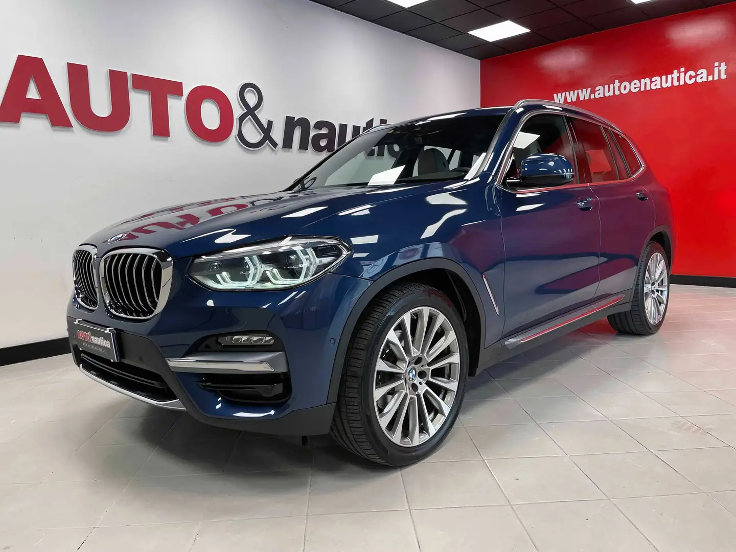 BMW X3 XDRIVE 20D X-LINE 190CV AUTO - IVA DEDUCIBILE Bleu - 1