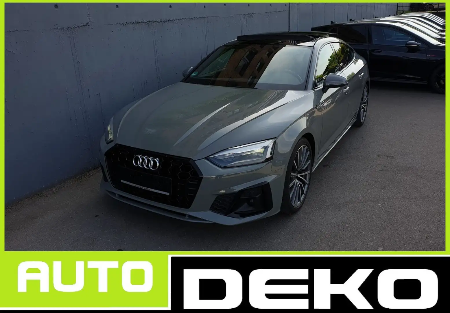 Audi A5 35TDI S tronic 3 x S line Pano/Virtual/AHK/19 Gris - 1