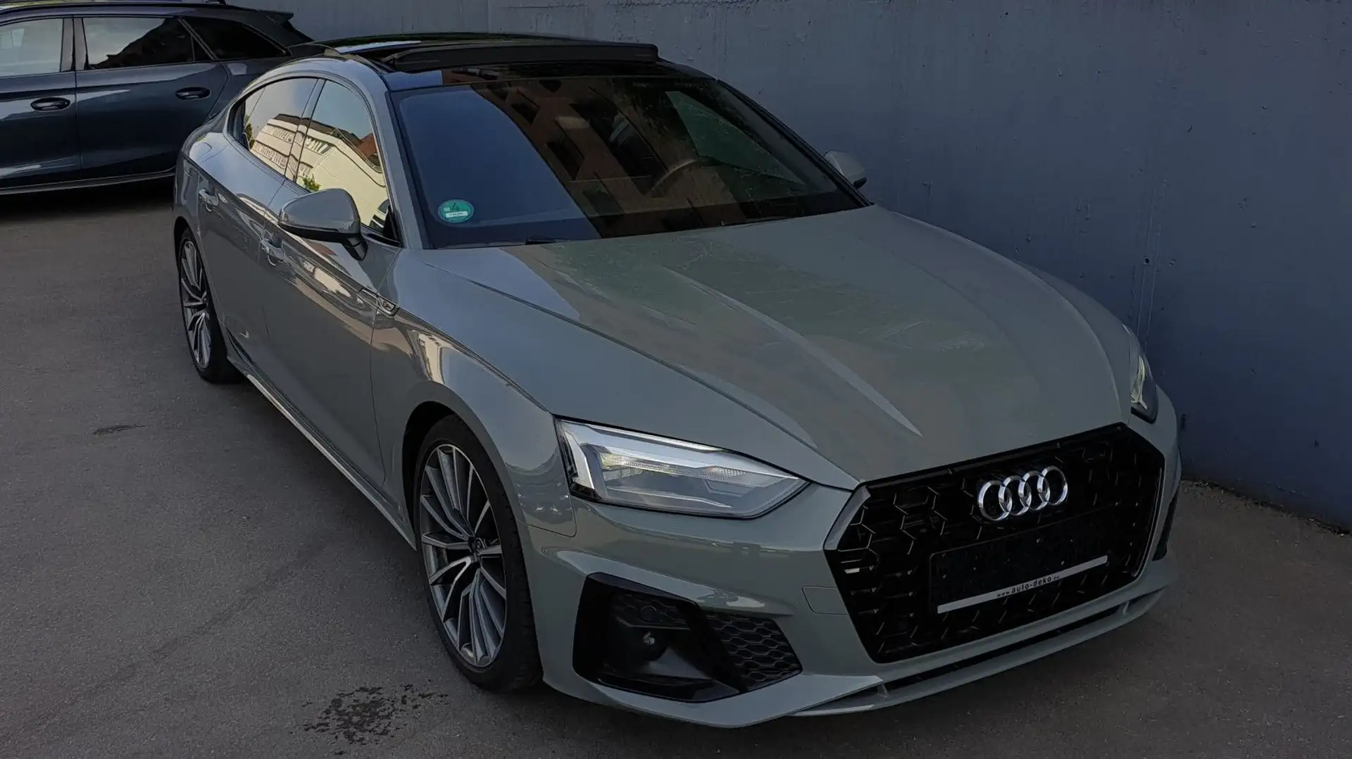 Audi A5 35TDI S tronic 3 x S line Pano/Virtual/AHK/19 Gris - 2