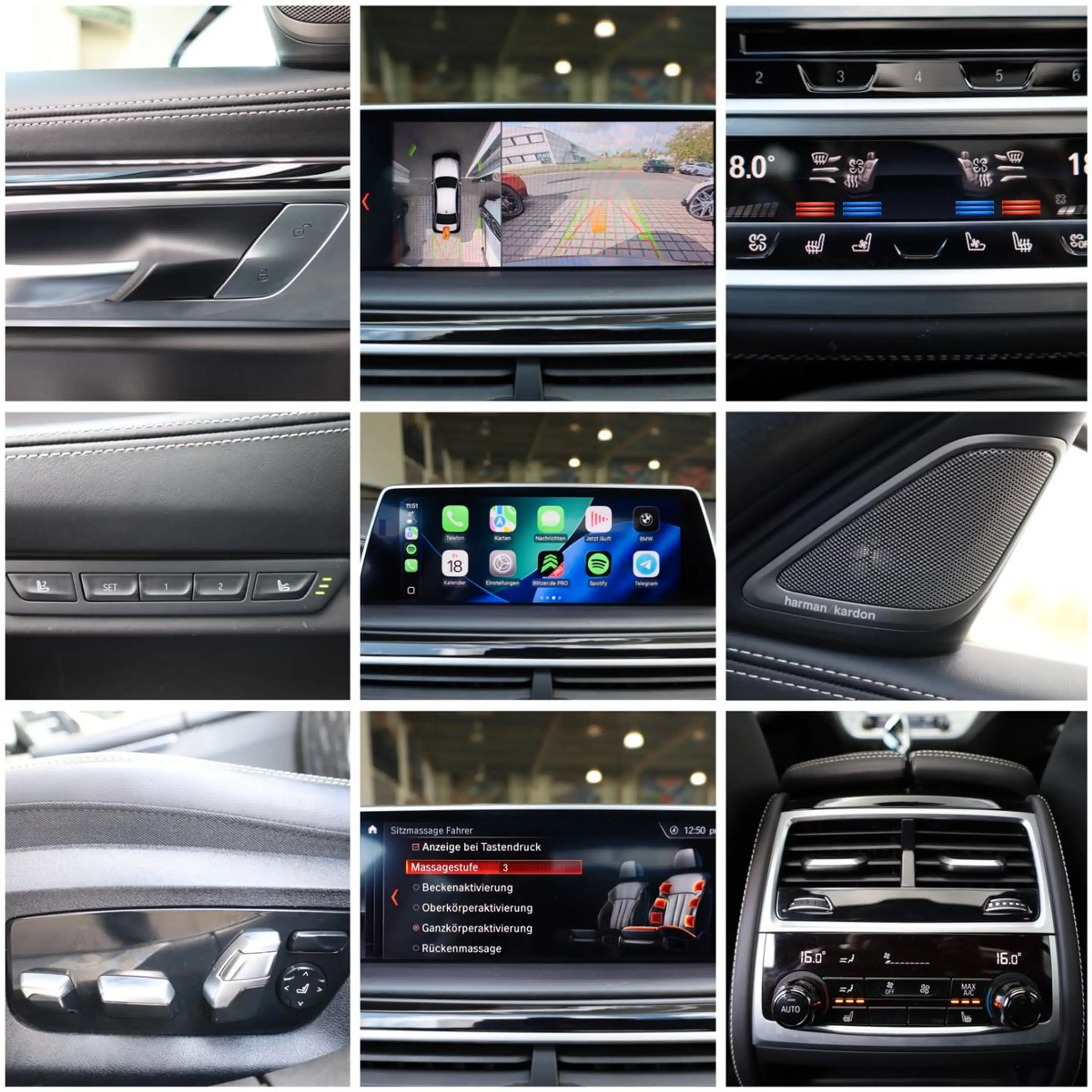 BMW 750 Li xDrive/360*/HUD/MASSAGE/4xSHZ/HK/ACC/R21 — photo 15