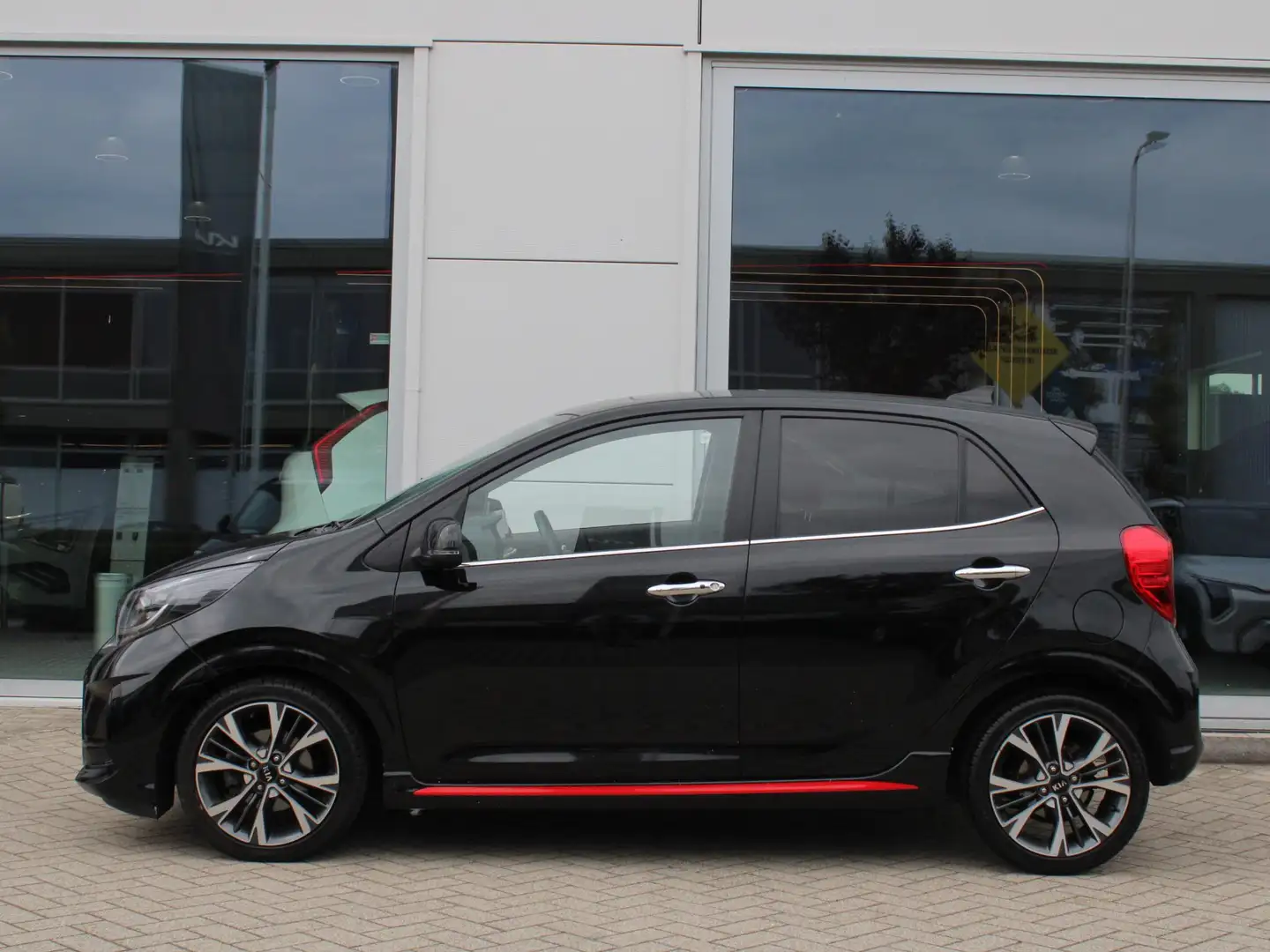 Kia Picanto 1.0 T-GDi GT-Line 5p | Schuifkanteldak | Stoel en Zwart - 2