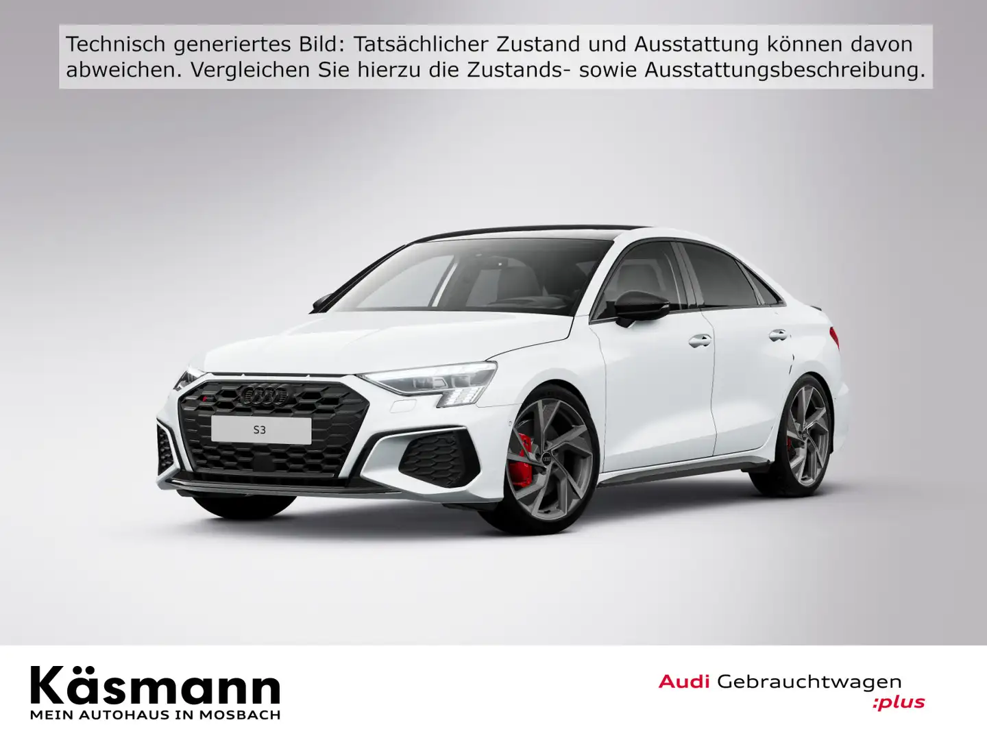 Audi S3 Lim. quattro MATRIX HUD KAM B&O CARBON NAV Weiß - 2