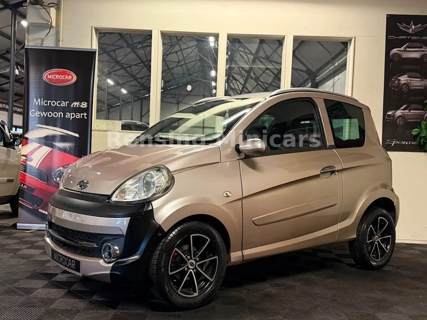 Microcar M.Go DCI Paris Mopedauto Leichtmobile Minicar 45 Beige - 1