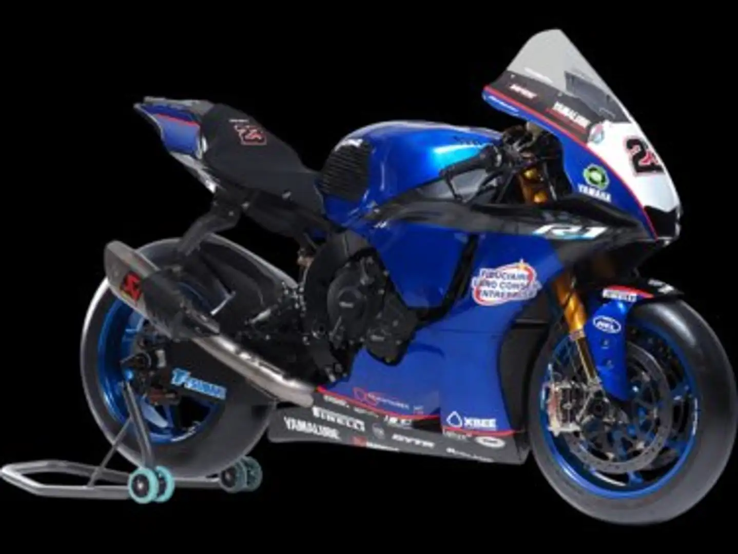 Yamaha YZF-R1 WSBK 2022 Blau - 1