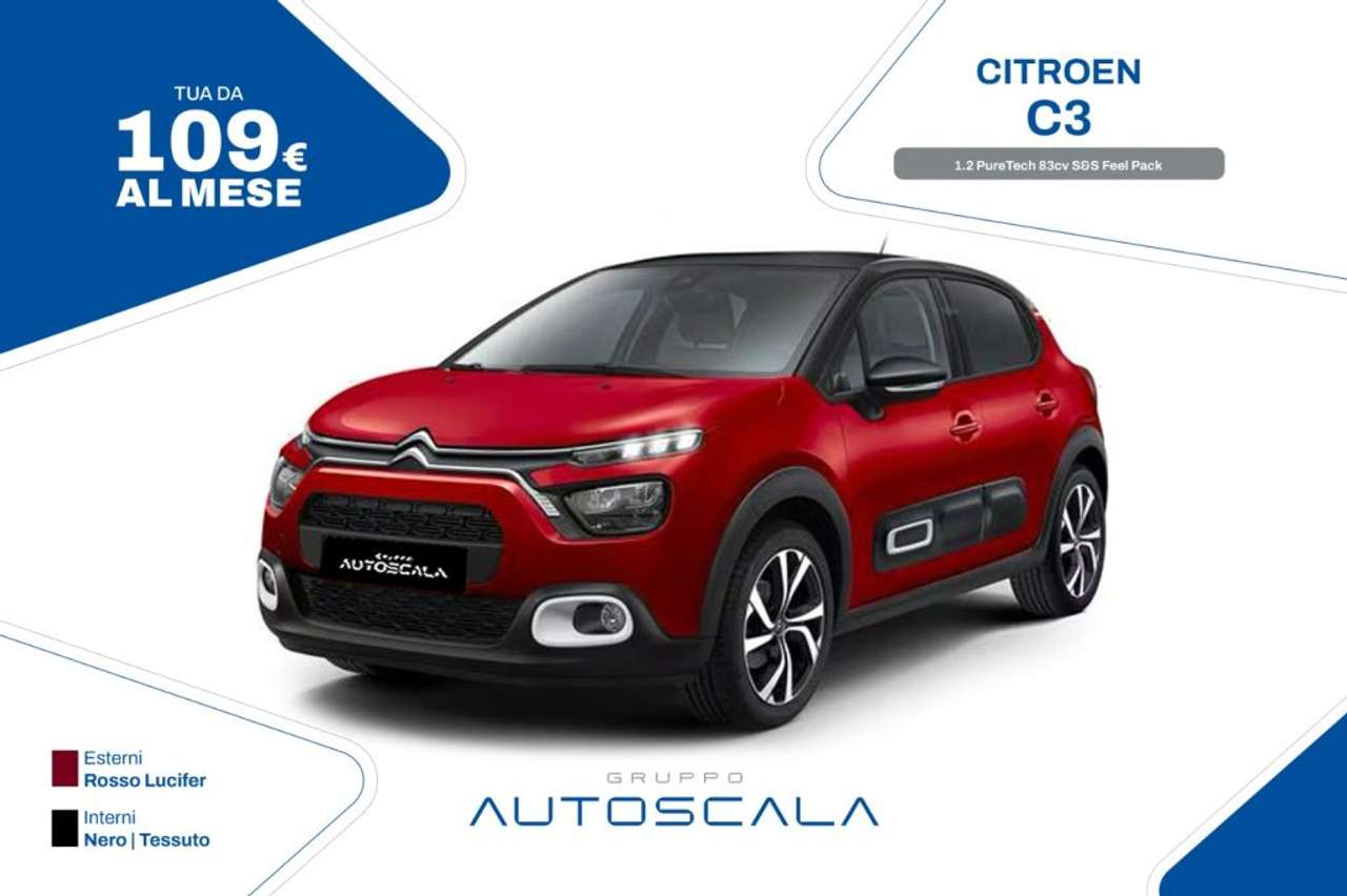 Citroen C3 1.2 PureTech 83cv S&S Feel Pack