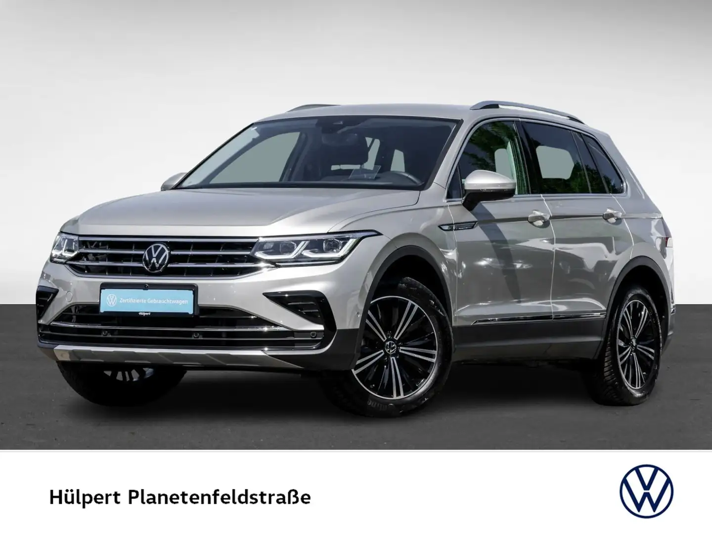 Volkswagen Tiguan 2.0 ELEGANCE AHK 360°CAM ACC LM18 NAVI Срібний - 2