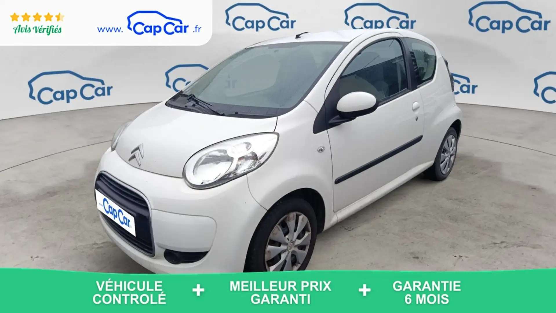 Citroen C1 1.0 68 Confort Blanc - 1
