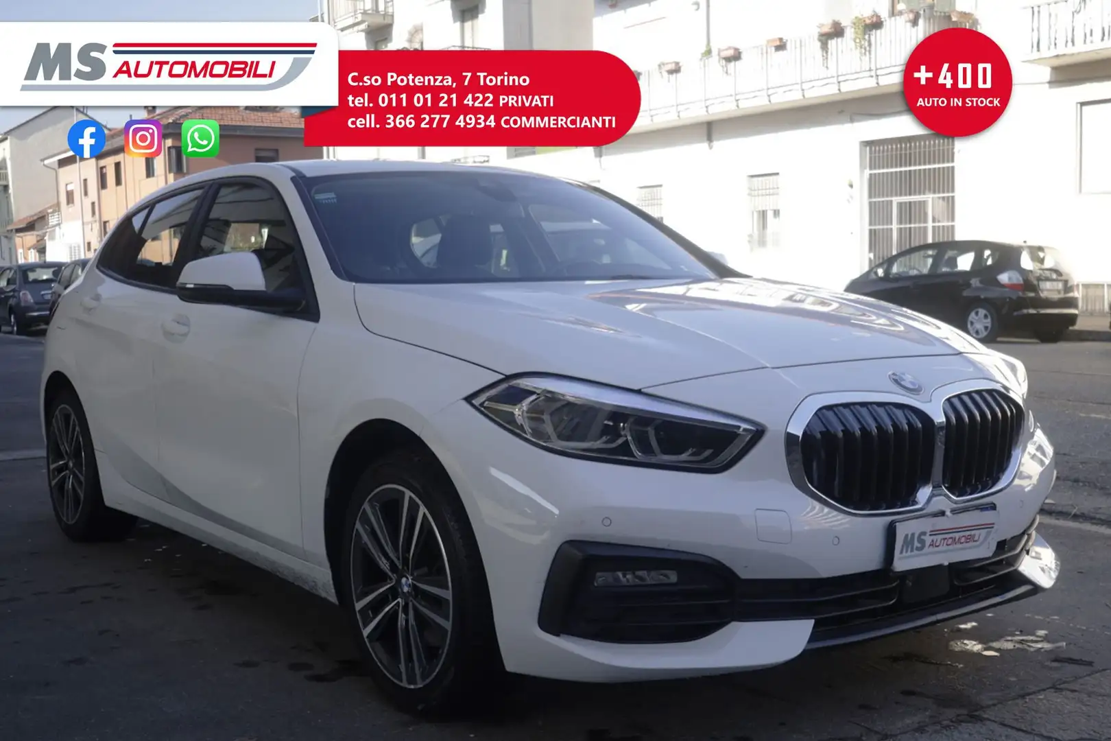BMW 116 BMW Serie 1 116d 5p. Business Advantage PROMOZION Blanc - 1