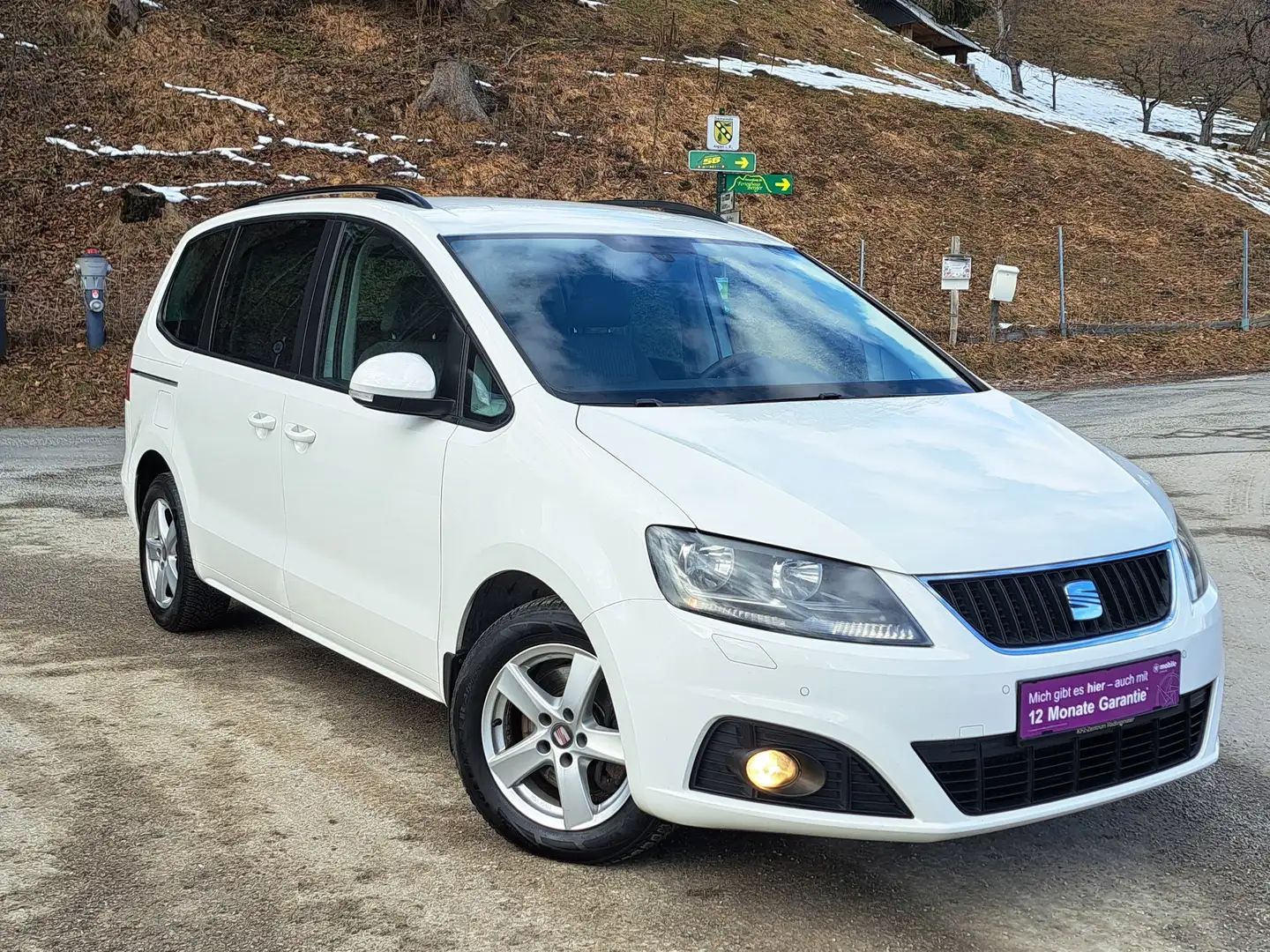 SEAT Alhambra Reference 2,0 TDI CR DPF Weiß - 1