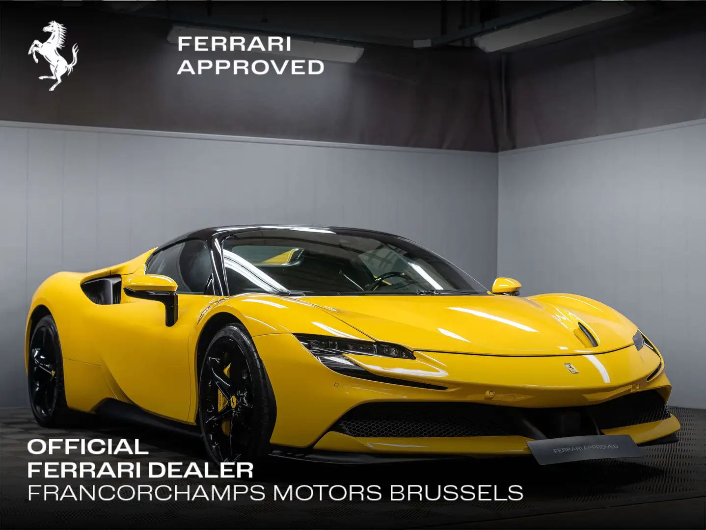 Ferrari SF90 Spider Assetto Fiorano Galben - 1