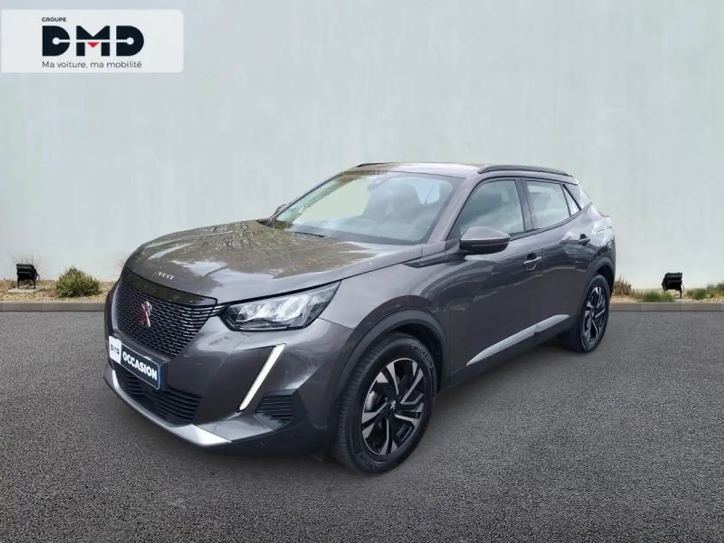 Peugeot 2008 1.2 PureTech 100ch S\u0026S Allure Business Gris - 1