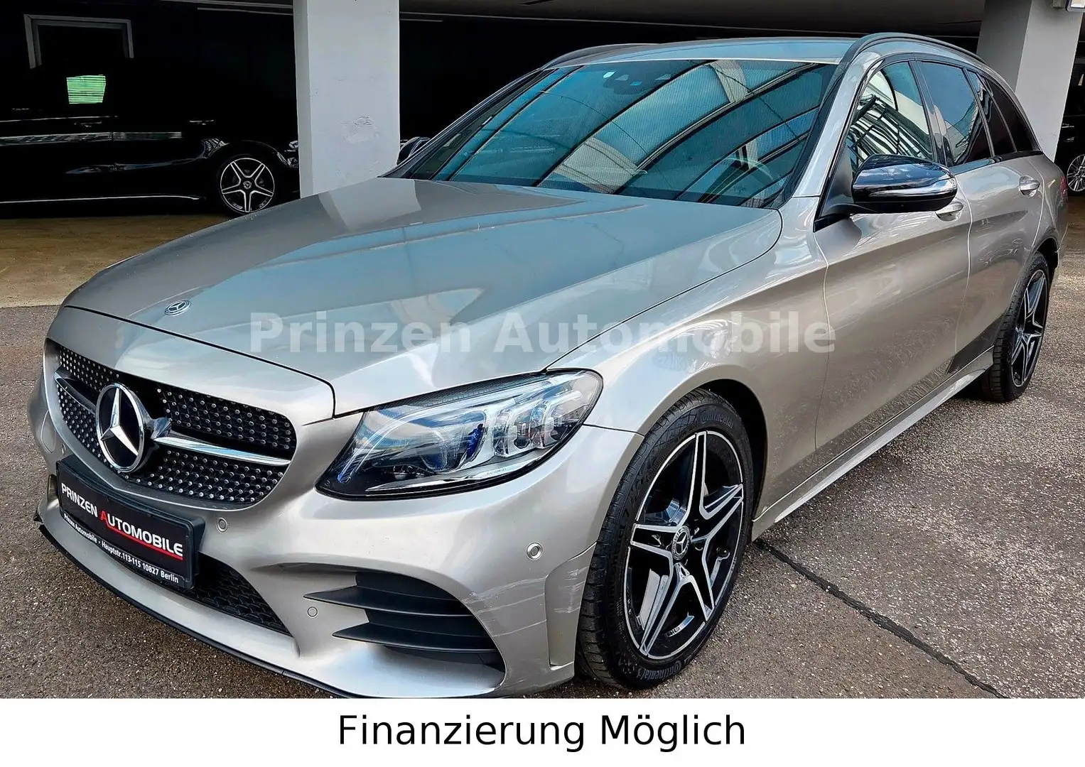 Mercedes-Benz C 180 T AMG*LED*NIGHT*R.CAM*APPLE*SPUR*WIDESCREE Zilver - 1