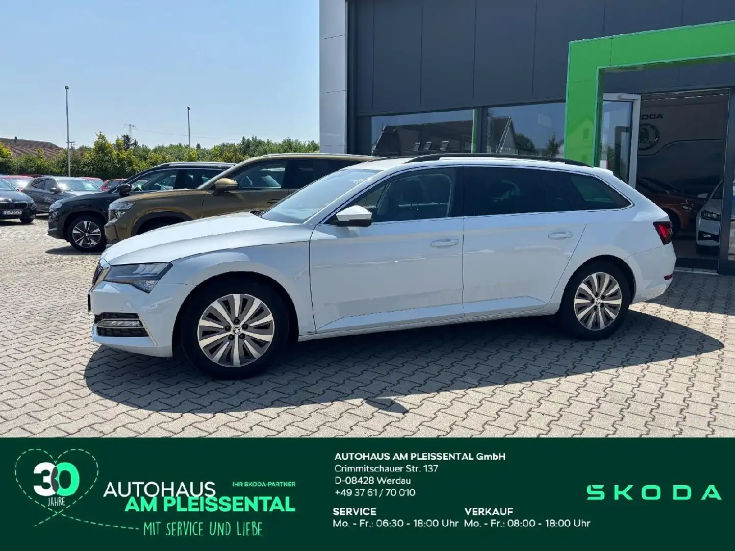 Skoda Superb Superb iV 1.4 TSI DSG *Standhzg.*Navi*beheiz.Sch.* Blanc - 1