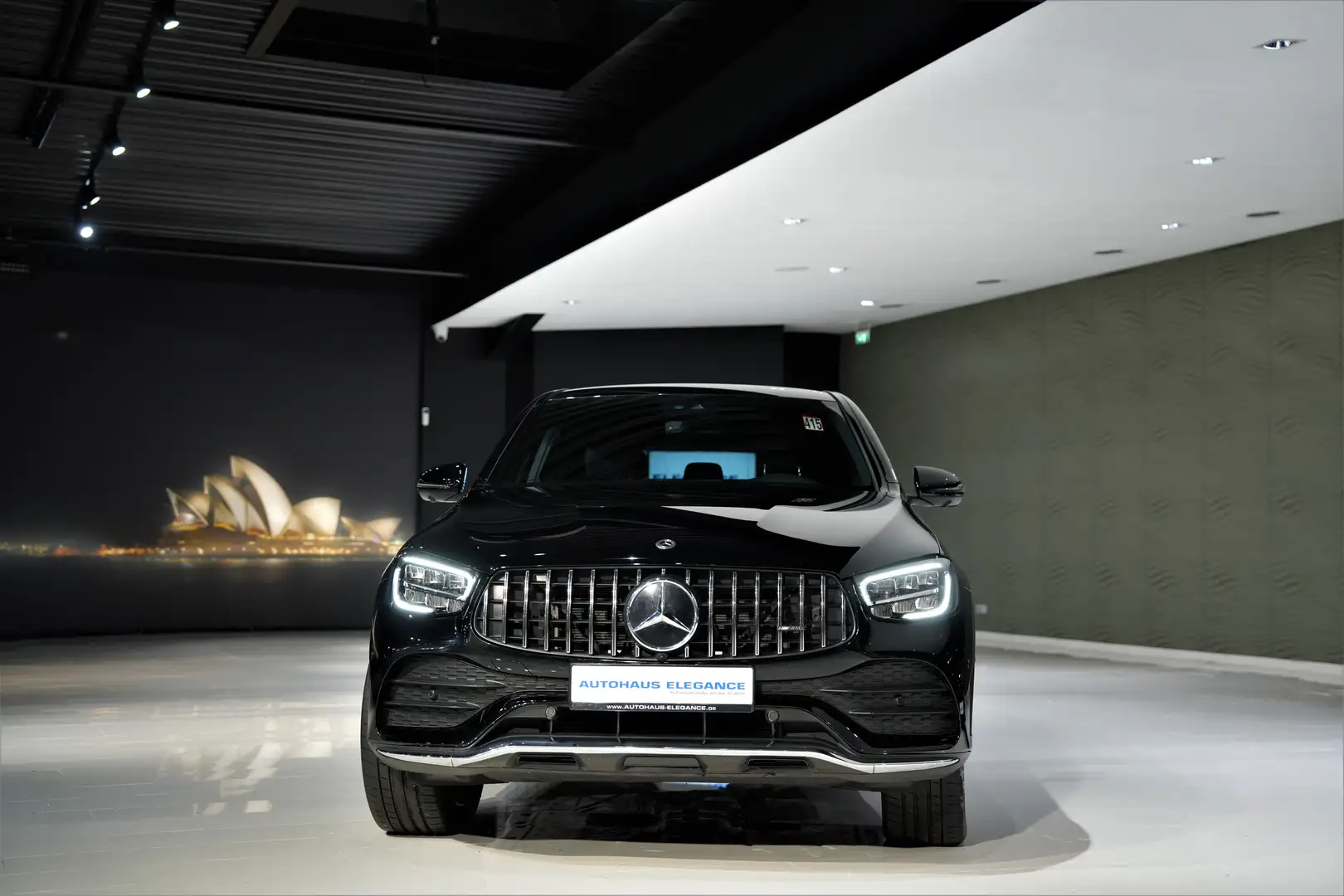 Mercedes-Benz GLC 400 d 4Matic*AMG-LINE*NIGHT*AIRMATIC*LED* Чорний - 2