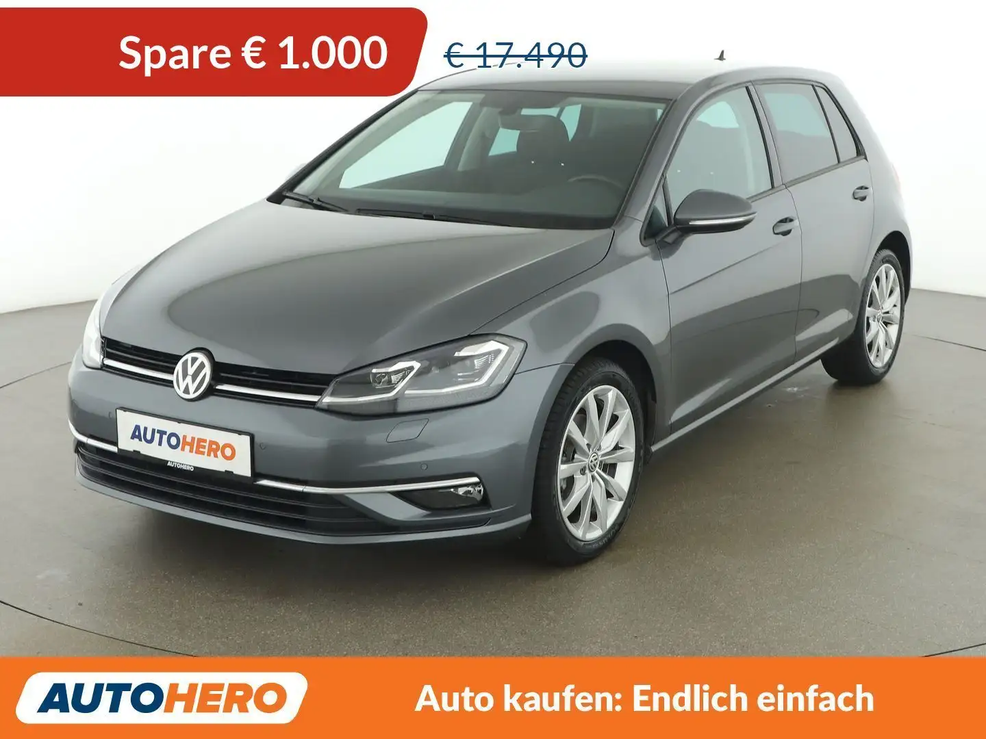 Volkswagen Golf 1.0 TSI Rabbit 40 Aut. *TEMPO*CARPLAY&AUTO*SHZ* Grau - 1