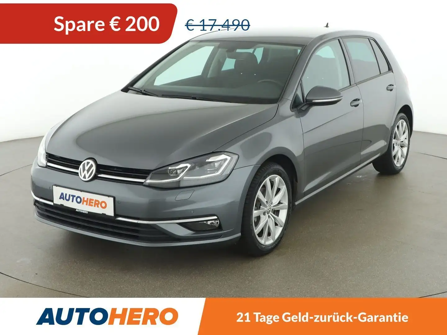 Volkswagen Golf 1.0 TSI Rabbit 40 Aut. *TEMPO*CARPLAY&AUTO*SHZ* Grau - 1