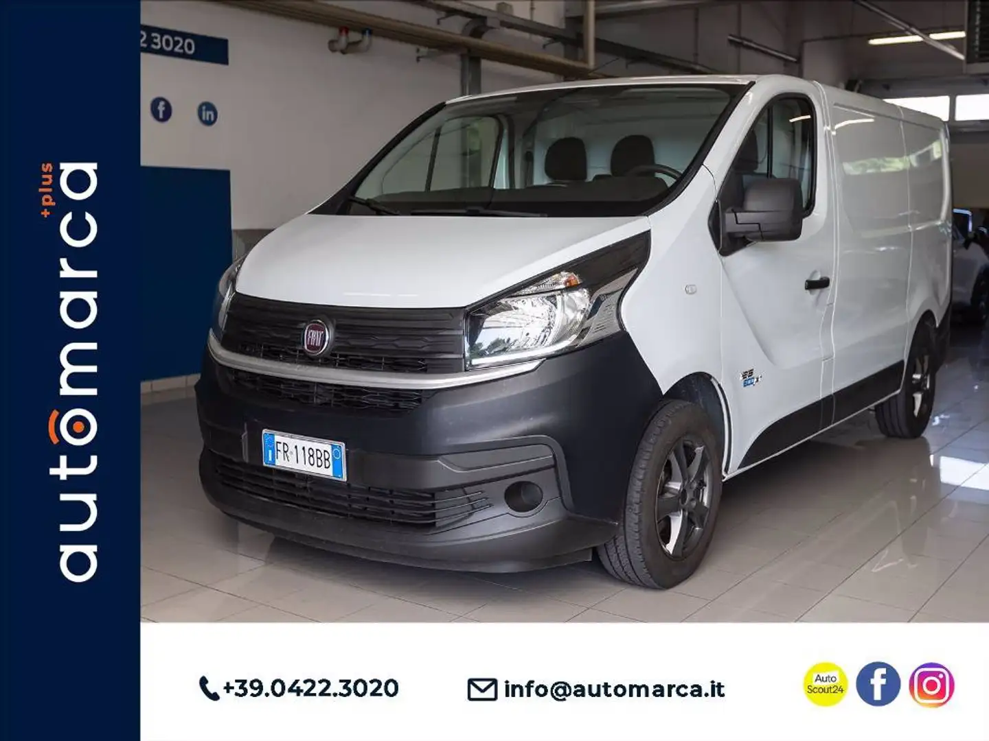 Fiat Talento 1.6 twin t. mjt LH1 12Q 125cv E6 Blanco - 1
