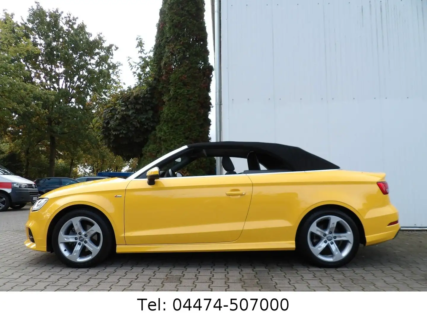 Audi A3 Cabriolet Sline Sport 150PS Sportsitze Navi Jaune - 1