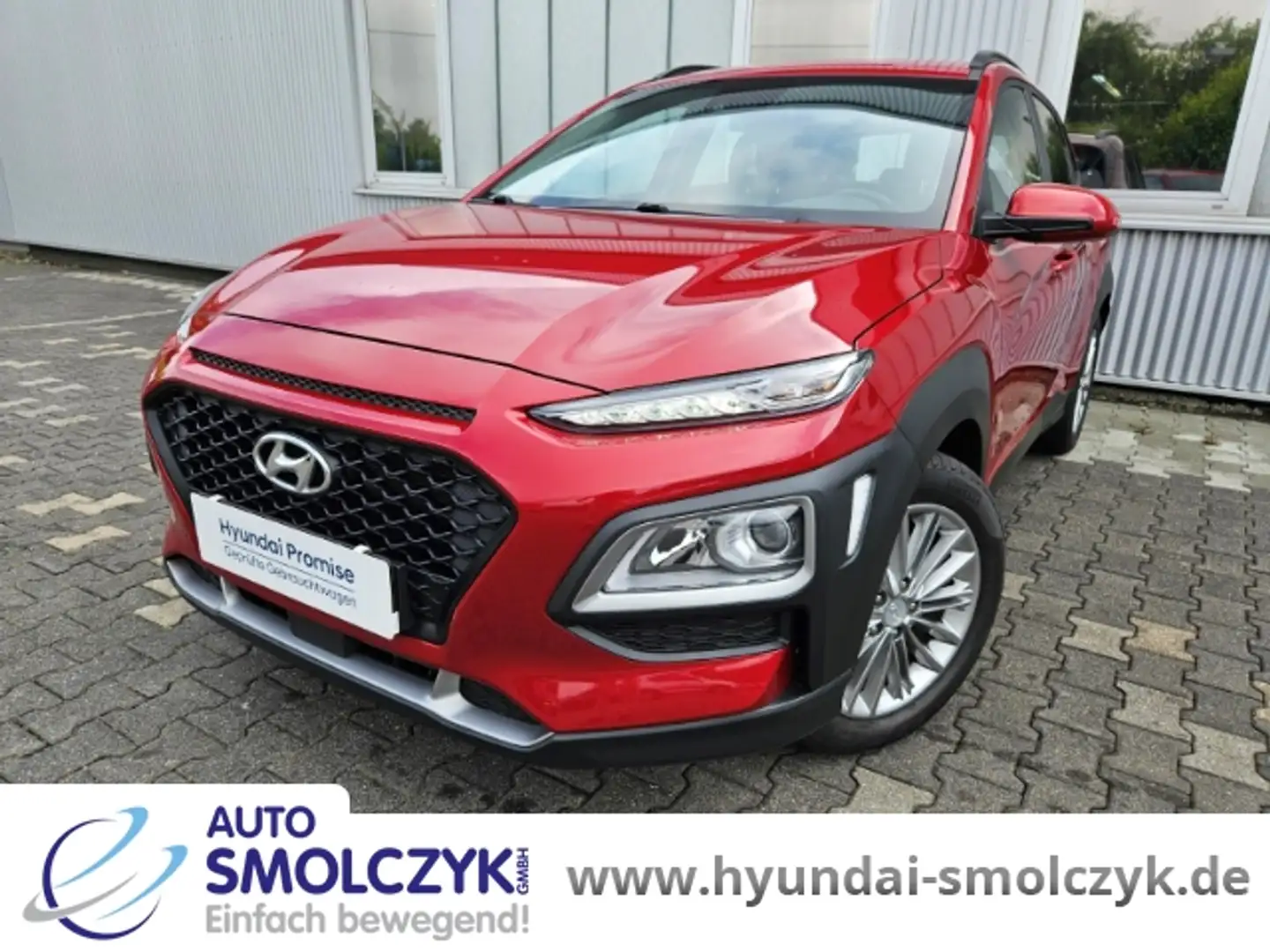 Hyundai KONA 1.6 T 7-DCT TREND NAVI+KAMERA+PDC+DAB+ Rouge - 1