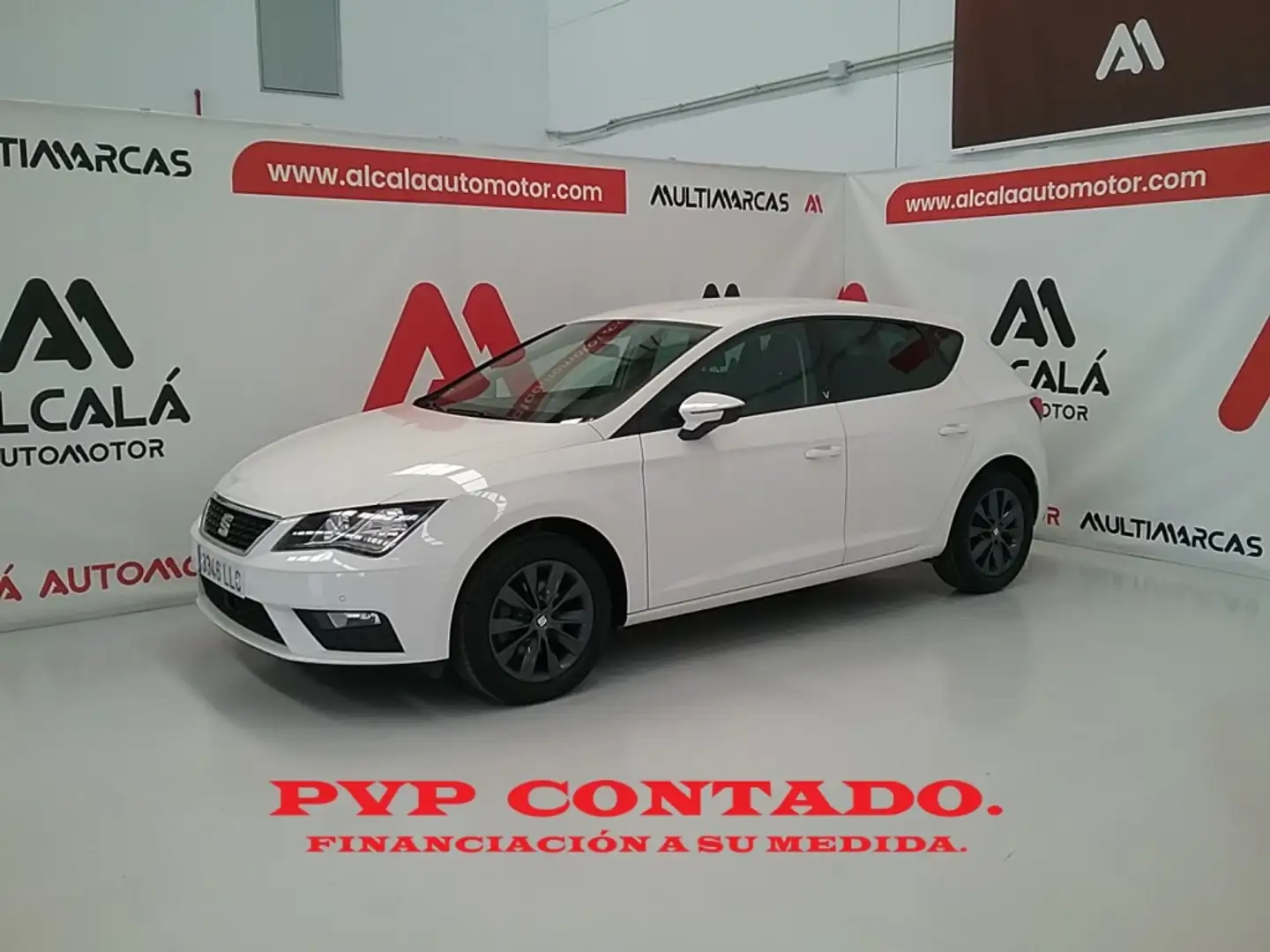 SEAT Leon 1.6TDI CR S&S Style Visio Blanc - 1