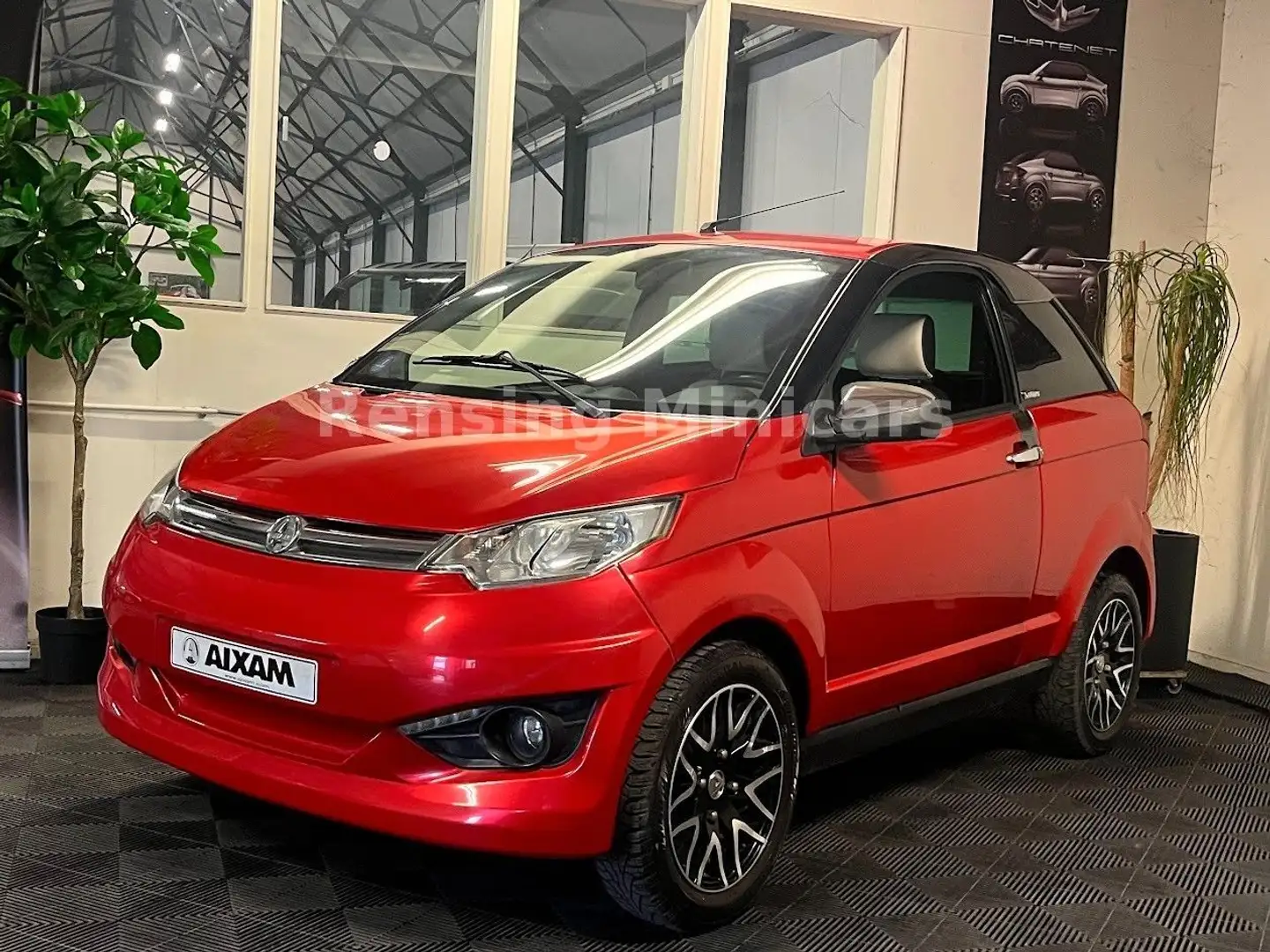 Aixam Coupé GT Sport Mopedauto Leichtmobil Microcar 45 Roşu - 2